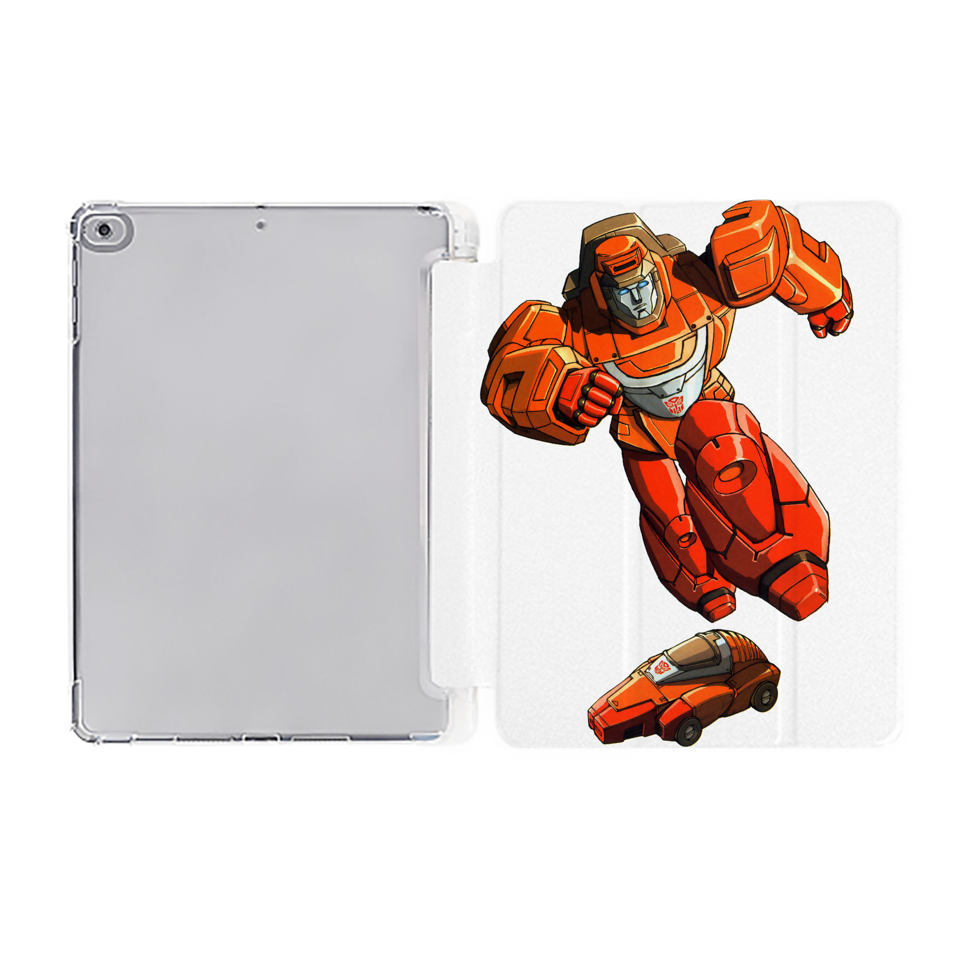 （画像用）  IPad ケース ペン収納付き 三つ折りスタンド PUレザー×シリコン 対応機種9.5/10.5/10.9インチ